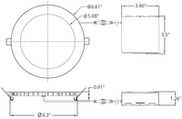 LOC-6UTRP-14WMCCT (27/30/35/40/50) D-C90 (6PC)