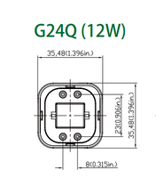 12W JUBILEE LED G24Q LAMP 4-PIN (BOX OF 10)
